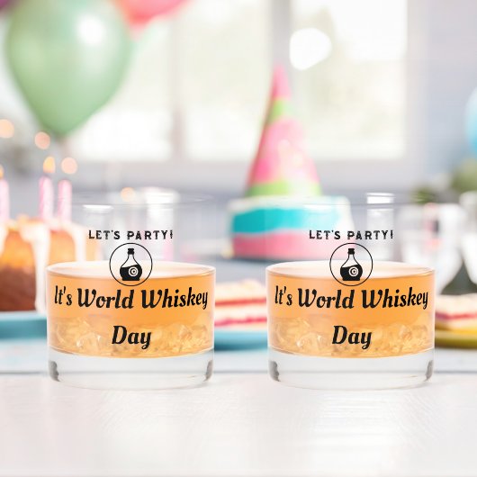 Verre À Whisky Whiskey Party (Insitu (Anniversaire))