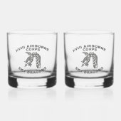 VERRE À WHISKY XVIII AIRBORNE CORPS (Recto)