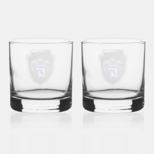 VERRE À WHISKY XVIII AIRBORNE CORPS (Verso)
