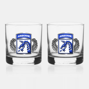 VERRE À WHISKY XVIII AIRBORNE CORPS