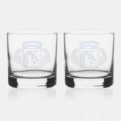 VERRE À WHISKY XVIII AIRBORNE CORPS (Verso)