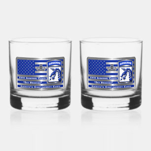 VERRE À WHISKY XVIII AIRBORNE CORPS
