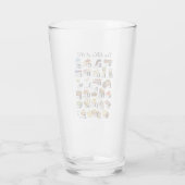 Verre ABC des NYC Classic New York City Foods (Dos)