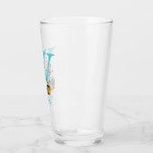 Verre ABC du Dr Seuss : Lettre W - Bleu | Ajouter Votre  (Gauche)