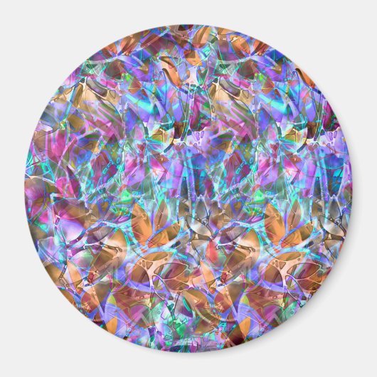 Verre Abstrait à aimants (Devant)