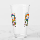Verre Accepter l'amour comprendre - Infinity Sensibilisa (Gauche)