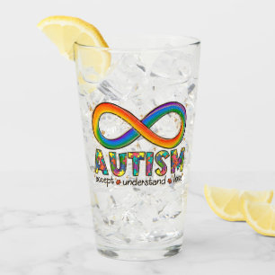 Verre Accepter l'amour comprendre - Infinity Sensibilisa