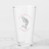 Verre Accompagné sur la pêche et les canons ? - Bière de (Dos)