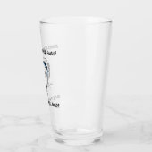 Verre Accompagné sur la pêche et les canons ? - Bière de (Gauche)