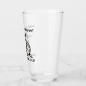 Verre Accompagné sur la pêche et les canons ? - Bière de (Gauche)