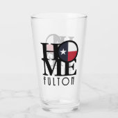 Verre ACCUEIL Fulton Texas (Dos)