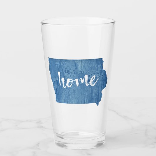 Verre Accueil Iowa Grain de Bois (Devant)
