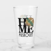 Verre ACCUEIL Muskogee Oklahoma (Dos)