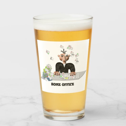 Verre Accueil, Personnalisé (Devant (rempli))