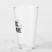 Verre Acheter moins Créer plus (Gauche)