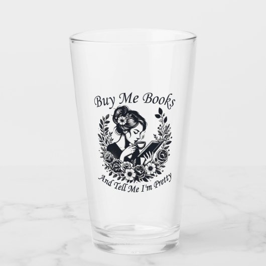 Verre Achetez-Moi Des Livres Et Dites-Moi Que Je Suis Pl (Devant)