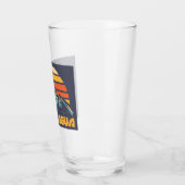 Verre Aconcagua Retro Turquoise (Gauche)