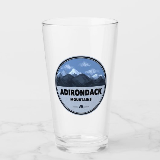 Verre Adirondack Mountains New York Camping (Devant)