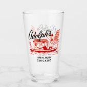 Verre Adolph's Restaurant, 1045 N. Rush St. Chicago (Devant)