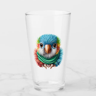 Verre Adorable Cartoon Fluffy Happy Baby Parrot