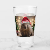 Verre adorable Noël Wombat, (Dos)