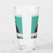 Verre Adorable Sloth Nom Turquoise Enfants Animaux (Gauche)