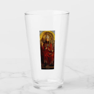 Verre Adoration de l'agneau mystique par Jan van Eyck