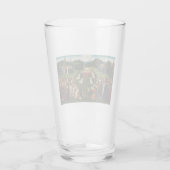 Verre Adoration de l'agneau par Jan van Eyck (Dos)