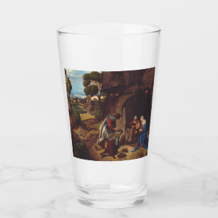 Verre Adoration des bergers par Giorgione