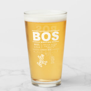 Verre Aéroport Int'l Logan de Boston BOS