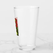 Verre Affiche de Latte Matcha Fraise – Boisson tendance (Gauche)