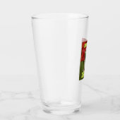 Verre Affiche de Latte Matcha Fraise – Boisson tendance (Droite)