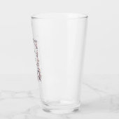 Verre Affirmation de gratitude. Floraison de l'état d'es (Gauche)