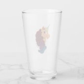 Verre Afro Unicorn | Divine la licorne (Dos)