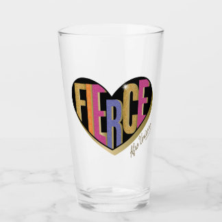 Verre Afro Unicorn Fierce Heart Design