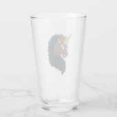 Verre Afro Unicorn | Magique (Dos)