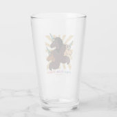 Verre Afro Unicorn Trio : Unique, Divine et Magique (Dos)