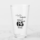 Verre Aged to Perfection Men's 65th Birthday (Devant)