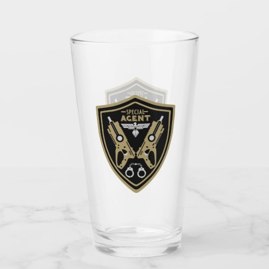 Verre Agent spécial (Dos)