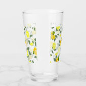 Verre Agrumes TROPICALES FRUITS D'ÉTÉ Citron orange tran (Gauche)