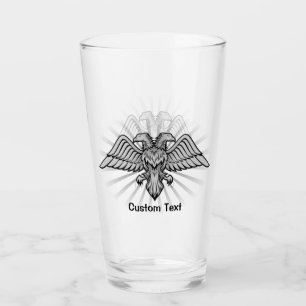 Verre Aigle à deux têtes