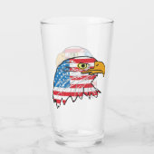 Verre aigle américain (Dos)