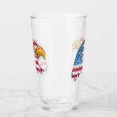 Verre aigle américain (Gauche)