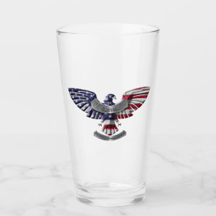 Verre Aigle américain vétéran “Fier d'avoir servi”