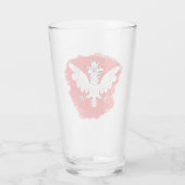 Verre Aigle blanc polonais (Dos)