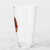 Verre Aigle et serpent (Gauche)