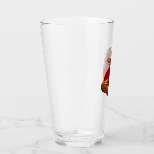 Verre Aigle et serpent (Droite)