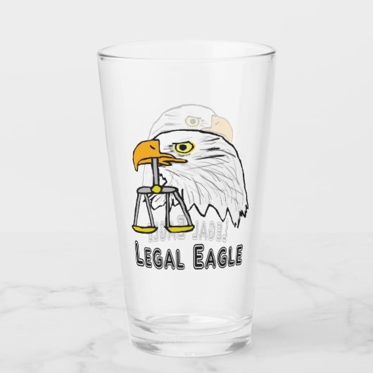 Verre Aigle juridique (Devant)