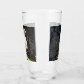 Verre Aigle majestueux à queue blanche falaise sauvage e (Gauche)