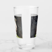 Verre Aigle majestueux à queue blanche falaise sauvage e (Droite)